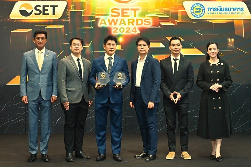 TOA คว้า 2 รางวัลเกียรติยศ ในงาน SET Awards 2024 ‘Outstanding CEO Awards และ Outstanding Company Performance Awards’ 